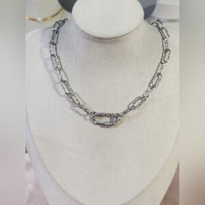 Stainless Steel Carabiner Necklace